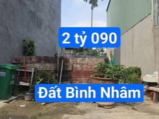 Đất bao giá tốt nhất bình nhâm 14 dt 63m2 đường ôto giá 2 tỷ 090tr