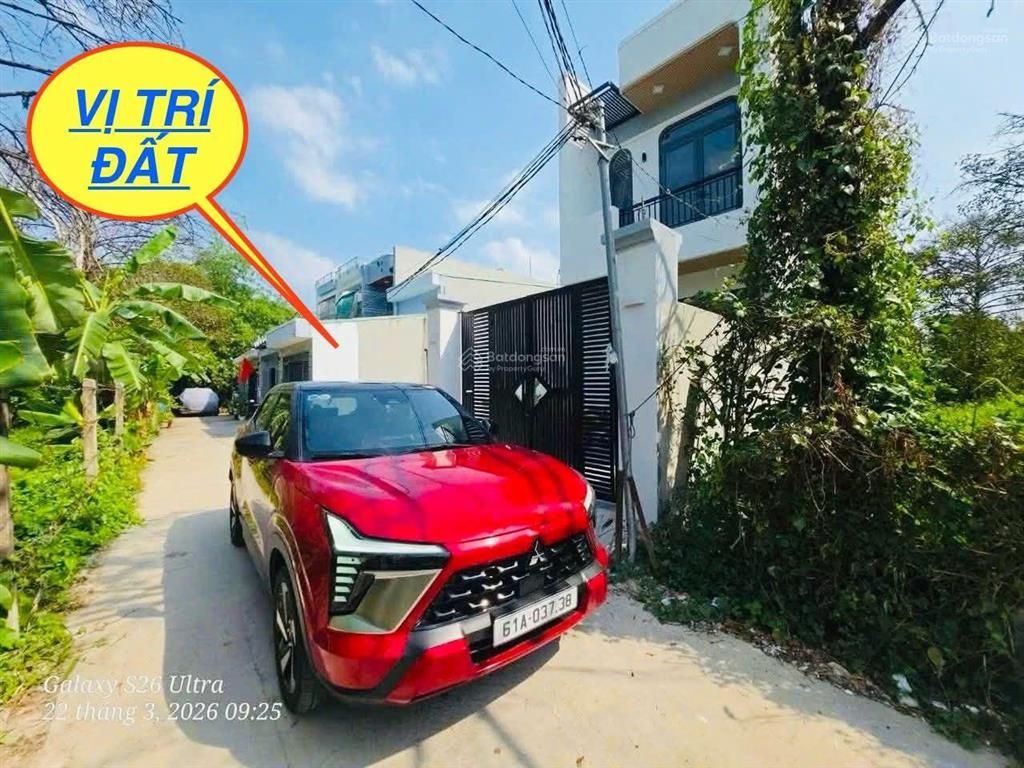 Đất bình nhâm đường ôto tới đất diện tích 90m2 giá 2 tỷ 590tr hỗ trợ bank 1.3 tỷ