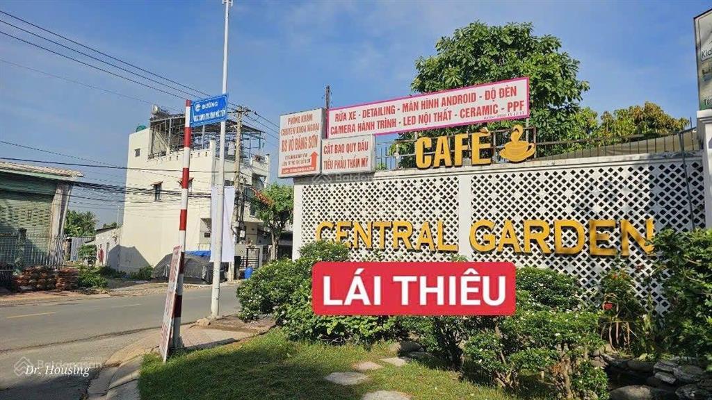 Dãy a đầu cổng central garden lái thiêu 103m2 giá 4,7 tỷ thuế ai nấy đóng