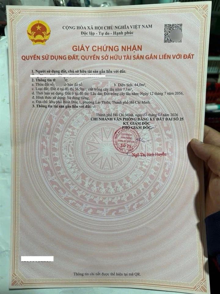 Nhà lái thiêu 66 trệt lầu đường 3,5m bê tông gần ngã 3 cây liễu giá 2,4 tỷ shr
