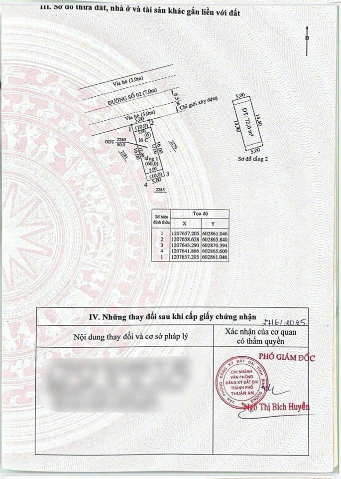 Nhà lầu hoàn công 3 phòng ngủ giá 4,8 tỷ kdc an ninh, văn minh gần cmt8