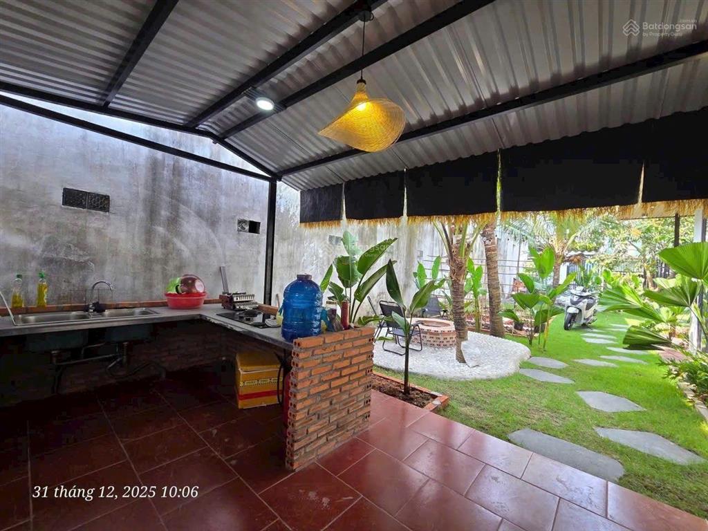 Chính chủ bán nhà vườn 10x24 có hồ cá koi đường xe tải thoải mái phường lái thiêu giá 6,2 tỷ