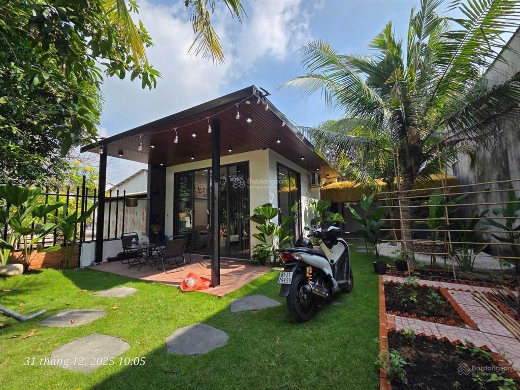 Chính chủ bán nhà vườn 10x24 có hồ cá koi đường xe tải thoải mái phường lái thiêu giá 6,2 tỷ