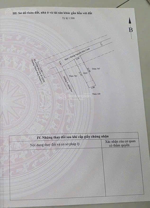 Đất bình nhâm 41 (5x22m) ô tô xe tải thoải mái giá 3,4 tỷ có hỗ trợ bank