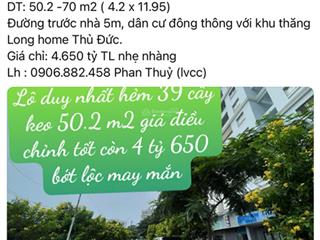 Đất cây keo sau chung cư sunview thủ đức giá 4.650 xe hơi tận nhà