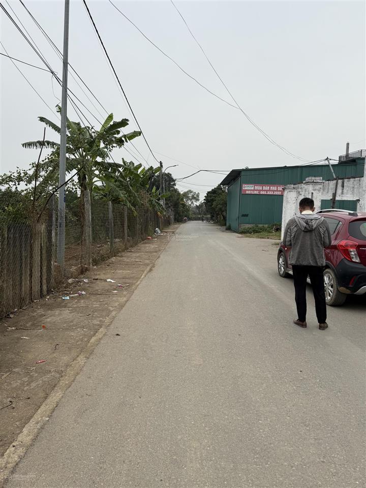 Bán lô 101m2 trục chính kinh doanh tại xã kiều phú ngay trường học viện bưu chính viễn thông