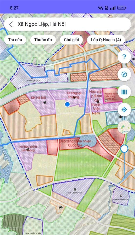 Bán lô đất 80m2 trục chính xã ngọc liệp, view nhìn bảo tàng thiên nhiên cách viện nhi sản 500m
