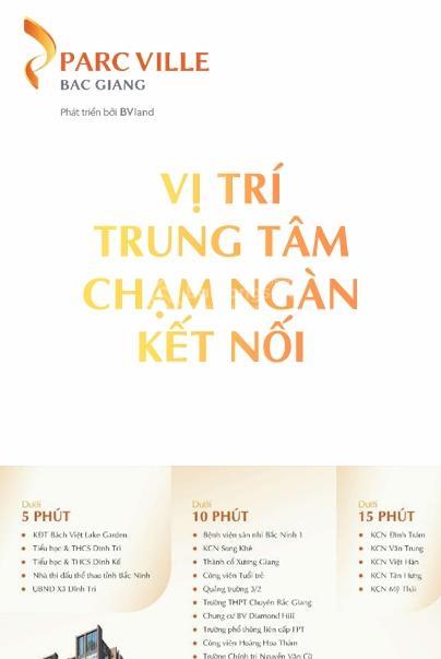 Sở hữu chung cư nhà ở xã hội parc ville  cơ hội an cư cho gia đình trẻ tại tp bắc giang