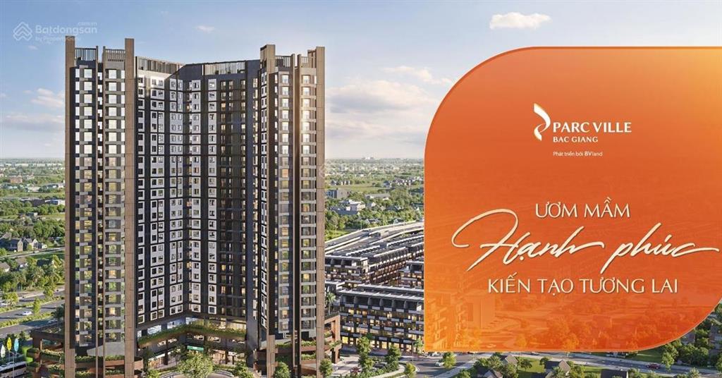 Sở hữu chung cư nhà ở xã hội parc ville  cơ hội an cư cho gia đình trẻ tại tp bắc giang