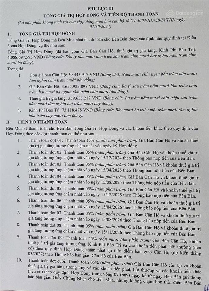 Cc bán căn g1.3003 solar park vin tây mỗ hn, thông thủy 61m 2n2vs ban công hướng tây bắc nhìn cvien