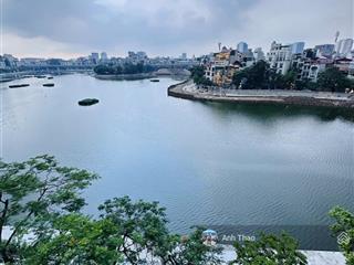 Siêu đẹp | view hồ đống đa | mặt phố mai anh tuấn | 45m2 x 6 tầng | giá nhỉnh 30 tỷ