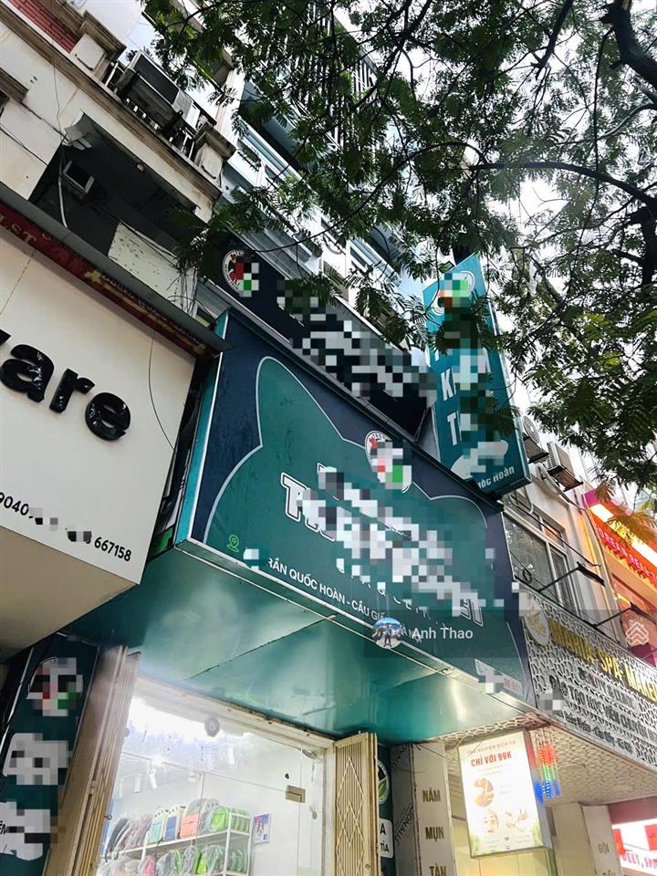Cực đẹp | bán mặt phố trần quốc hoàn | 43m2 x 4 tầng | mt 3.7m | giá 33 tỷ
