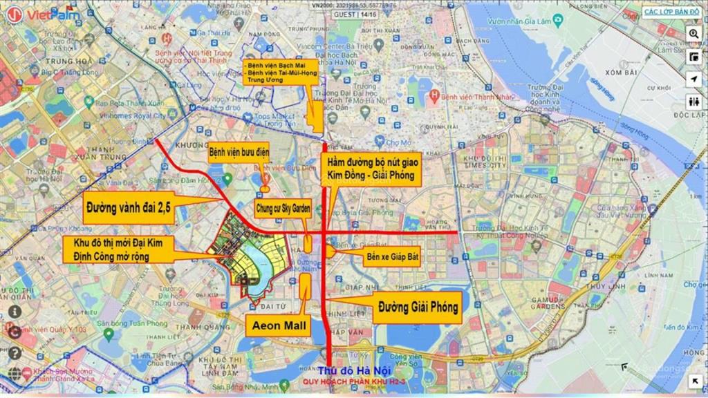 Hơn 4 tỷ, tôi cần bán lô sát vành đai 2.5  kdt đại kim định công mở rộng bên tt2.1  75m mt 5,2m