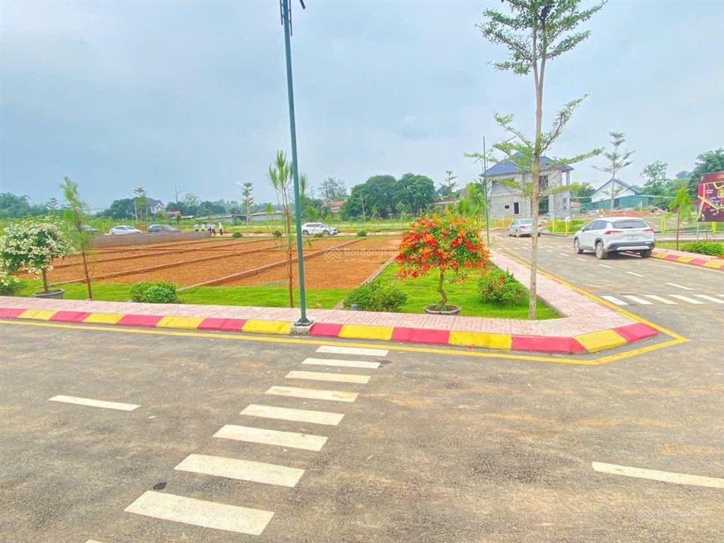 Bán đất hòa thạch phù cát diện tích 100m2 mặt tiền 5m2 sổ đỏ full thổ cư công chứng sang tên ngay
