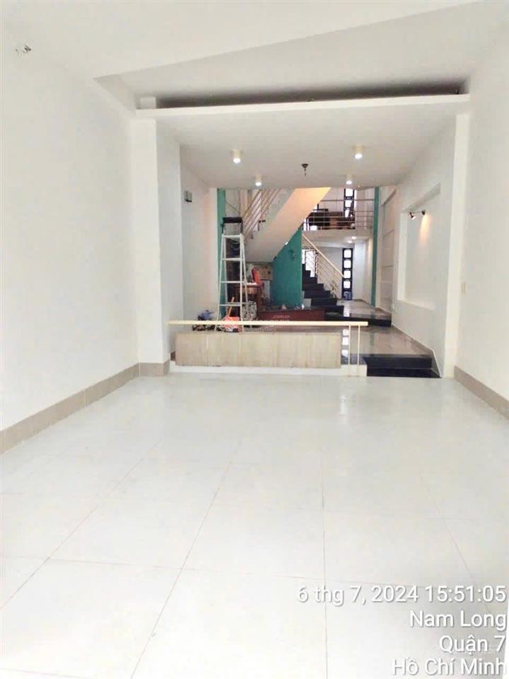 Cho thuê nhà 1 trệt 3 lầu 5pn 4x22m mặt tiền kdc nam long phú thuận quận 7