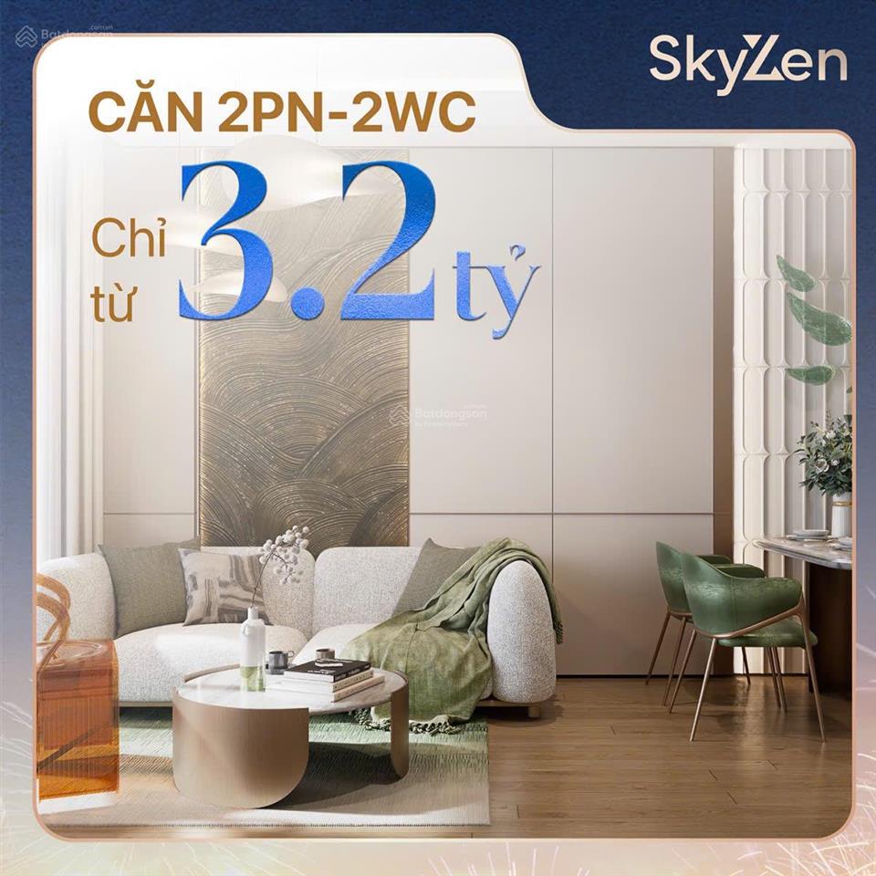 Vốn 340 triệu sở hữu căn hộ 2pn2wc thanh toán giãn đến khi nhận nhà