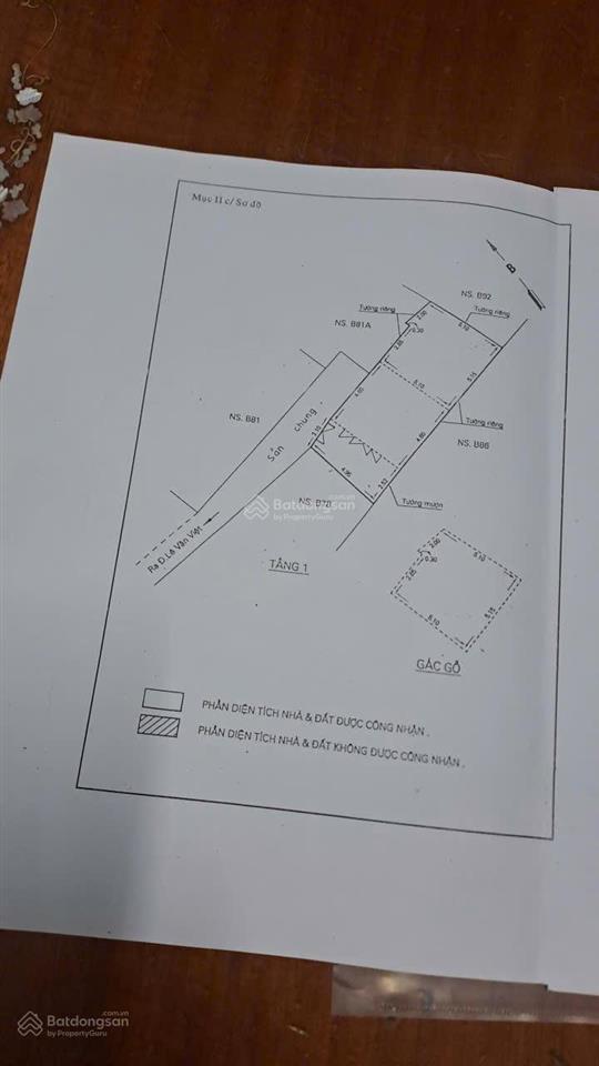 Bán nhà gia đình ở cạnh chợ nhỏ lê văn việt