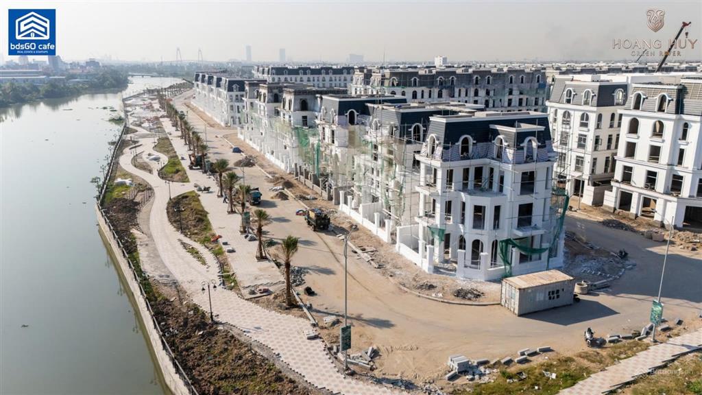 Siêu phẩm biệt thự diện tích 216m2, 2 mặt tiền ven sông hòn ngọc, dự án hoàng huy green river