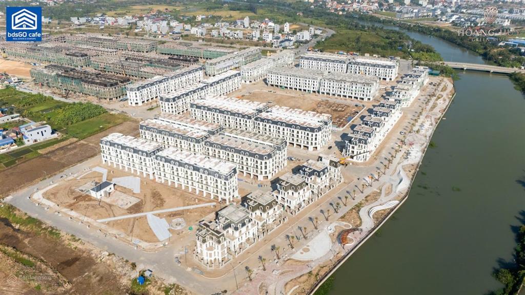 Siêu phẩm biệt thự diện tích 216m2, 2 mặt tiền ven sông hòn ngọc, dự án hoàng huy green river