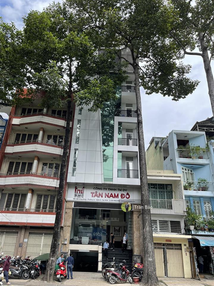 Tài sản giá trị cao tòa nhà mt hồng bàng, quận 5  dt 7x20m  6 tầng, hđt 180 tr/th  giá 70 tỷ