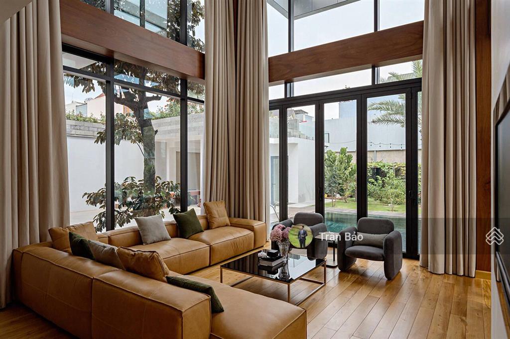 Bất động sản thượng lưu. biệt thự vip thủ thiêm villa  thạnh mỹ lợi q2. 25x22m cn 550m2. giá 92 tỷ