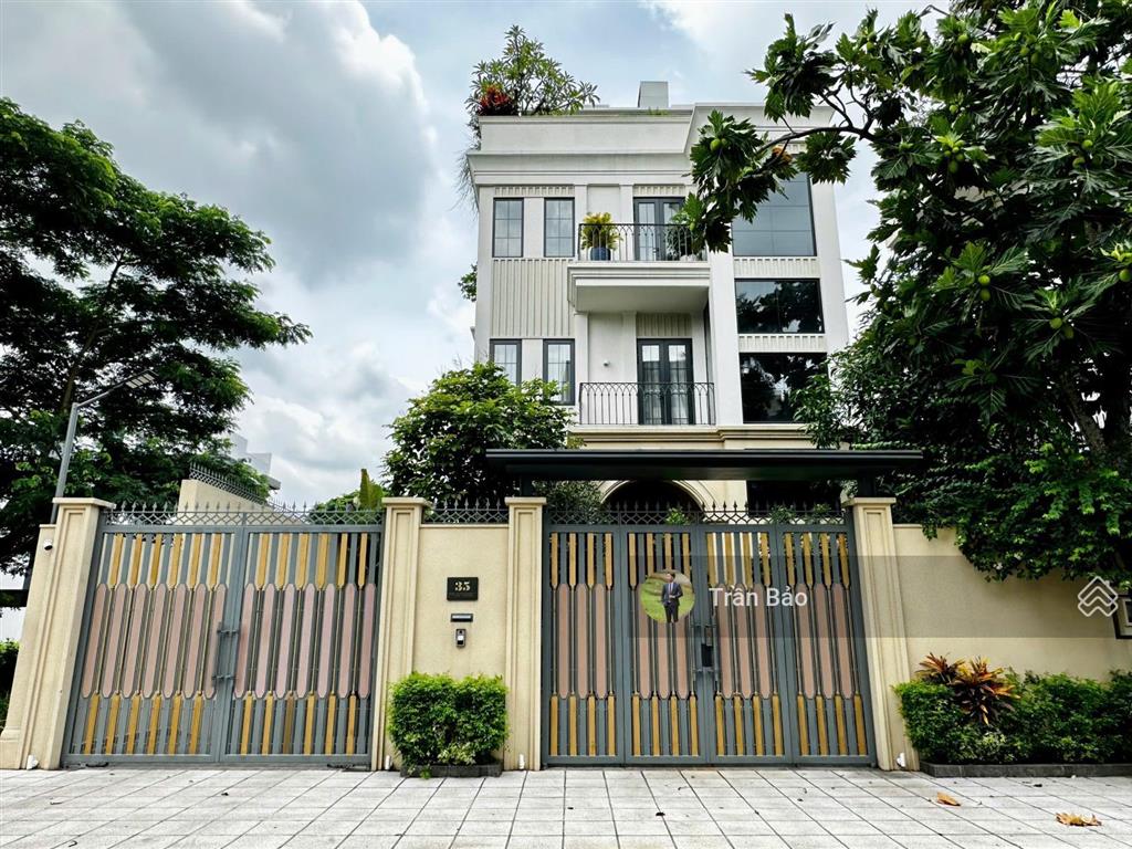 Tài sản định danh. biệt thự vip khu compound mt xuân thủy, thảo điền, q2. 18x25m cn380m. giá 85 tỷ