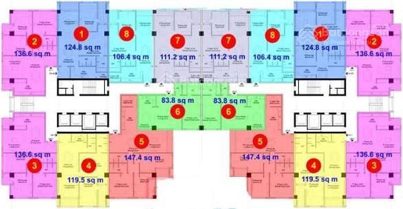 Bán căn hộ 2 pn 110m2 tại chung cư mipec 229 tây sơn. có slot để xe ô tô dưới hầm.
