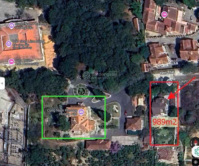 Biệt thự / dinh thự vip, kế bên dinh nam phương hoàng hậu, tp đà lạt. giá 99tỷ