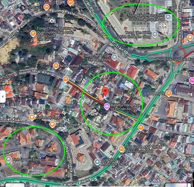 Đất vàng trung tâm tp đà lạt, dt sxd 2.836m2, vị trí đẹp xây hotel 3 sao & nhà hàng cafe