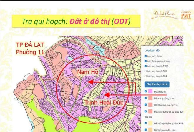 Đất biệt thự, thuận tiện xây khách sạn, view đẹp, 5km đến hồ xuân hương, gần khu biệt thự nam hồ