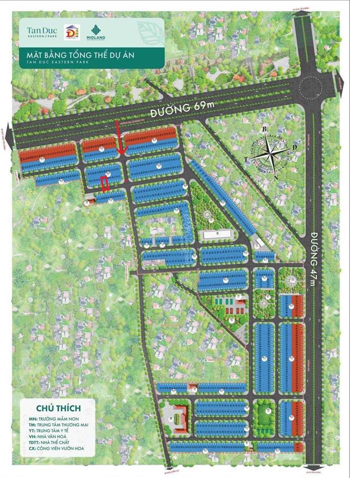 Chính chủ cần bán gấp lô do06  33 dự án tấn đức jsc
