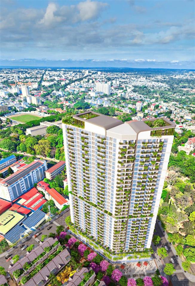 Căn hộ 3 phòng ngủ tầng cao view pháo hoa
