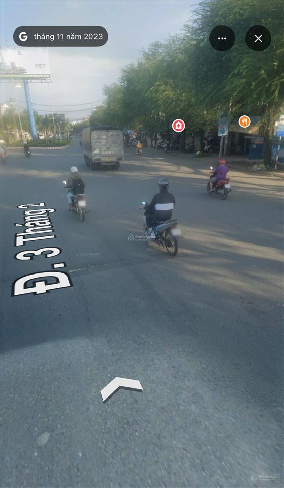 Bán đất mặt tiền 30 tháng 4, tp. cần thơ, 72m (4.5x16m) giá 6 tỷ
