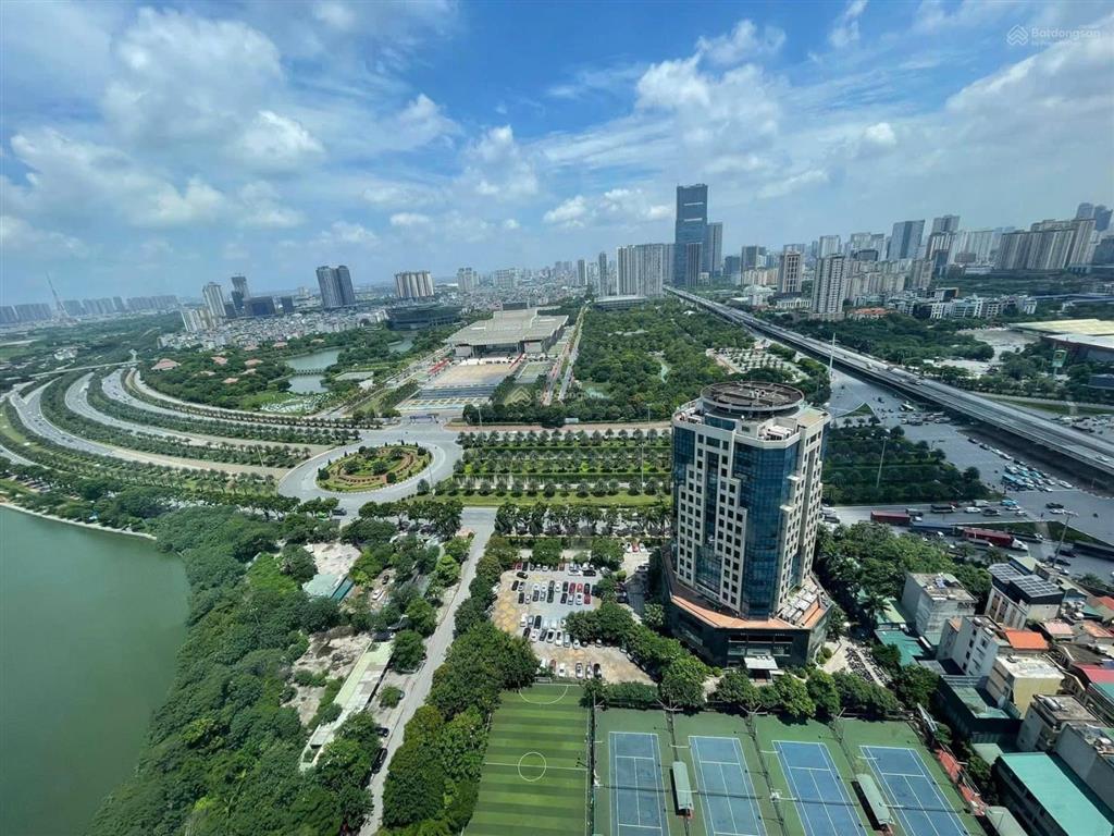 Bán gấp! ch 4n giá 13 tỷ dt 173m chung cư thăng long number one full nt view hồ sđcc có slot ô tô