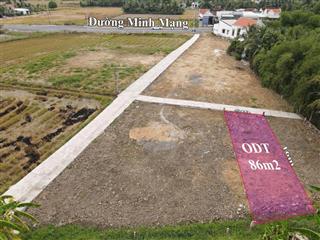 Bán lô đất ninh hiệp đường minh mạng ninh hòa  khánh hòa dt 86,7m2 chỉ 6** triệu
