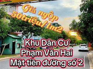 bán nhà KDC phạm văn hai đường số 4 giao đường võ văn vân sổ hồng hoàn công vĩnh lộc B