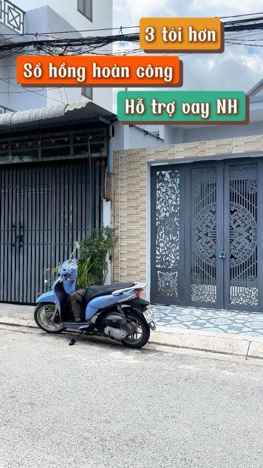 Bán nhà ngay chợ xuân thới thượng xâ bà điểm đường phan văn hơn. sổ hồng hoàn công