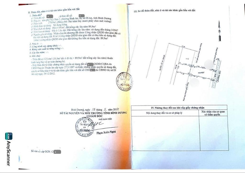 Bán nhà 1t1l 7.5x33m, mặt tiền đường quốc lộ 1k p. bình an gần ngã 3 suối lồ