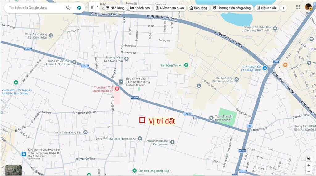 Bán căn góc 1t2l 4x18m, đường n1 kdc lê phong 1 p. tân đông hiệp gần bệnh viên dĩ an