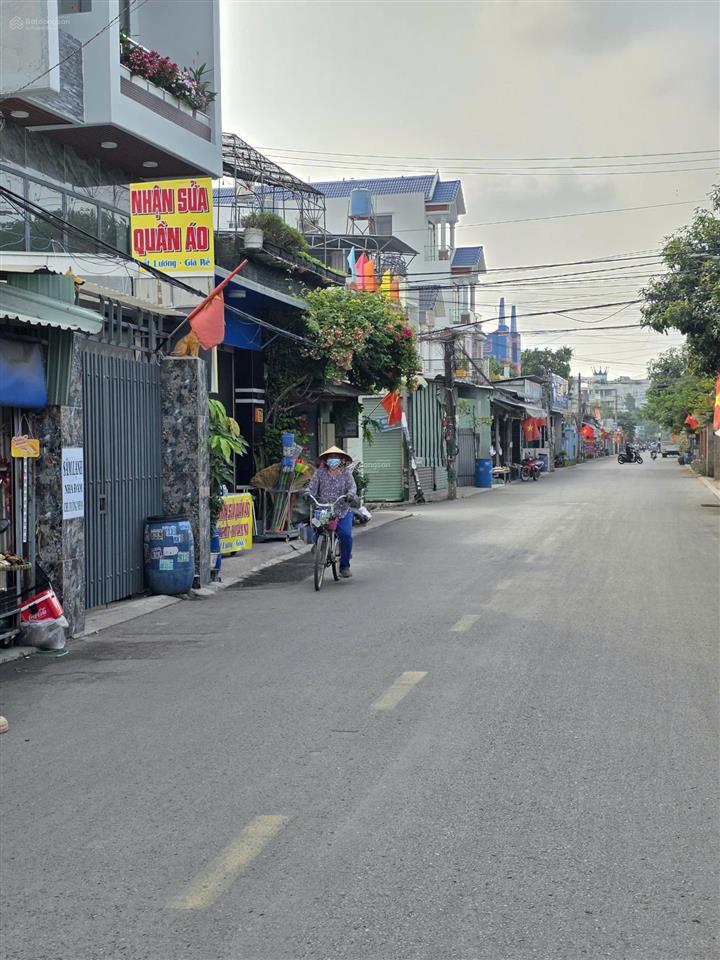 Bán đất 4.7x16.6m, mặt tiền an nhơn p. tân đông hiệp gần ngã tư chiêu liêu