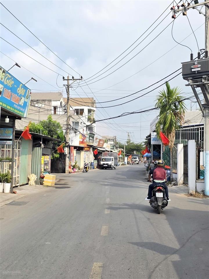 Bán đất 4.7x16.6m, mặt tiền an nhơn p. tân đông hiệp gần ngã tư chiêu liêu