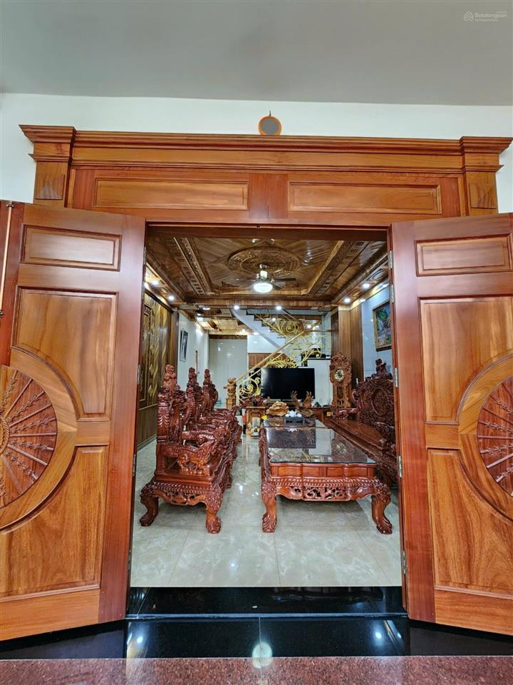 Bán nhà 1t2l 10x16m hoàn công, đường d5 kdc an phú 1 p.an phú, full nội thất gỗ đỏ