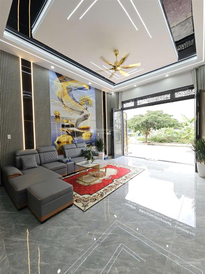 Bán nhà mới 1t2l 5x12m, đường d4 kdc phúc đạt p. tân đông hiệp, full nội thất
