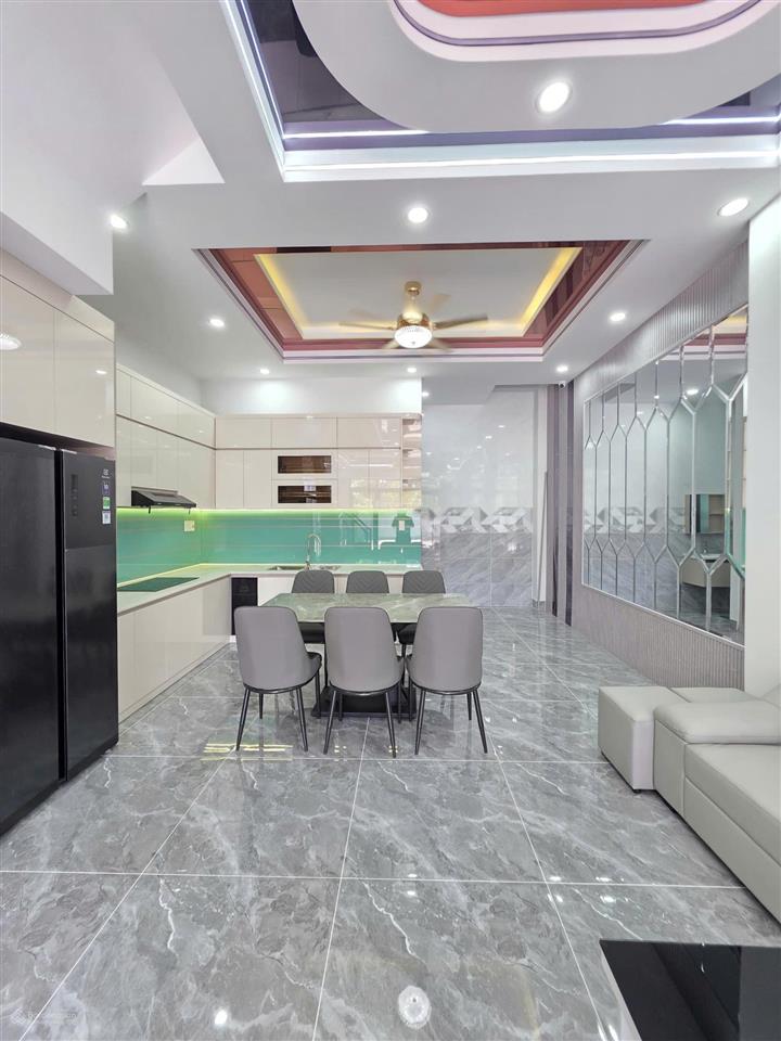 Bán nhà mới 1t3l 513.5m hoàn công, đường n3 kdc đông hòa c gần trường cấp 1, full nội thất