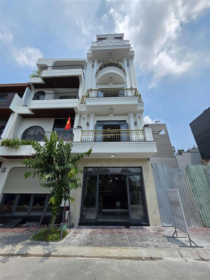 Bán nhà mới 1t3l 513.5m hoàn công, đường n3 kdc đông hòa c gần trường cấp 1, full nội thất