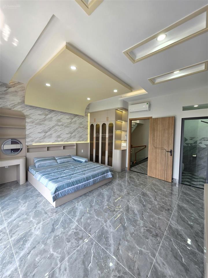 Bán nhà mới 1t3l 513.5m hoàn công, đường n3 kdc đông hòa c gần trường cấp 1, full nội thất