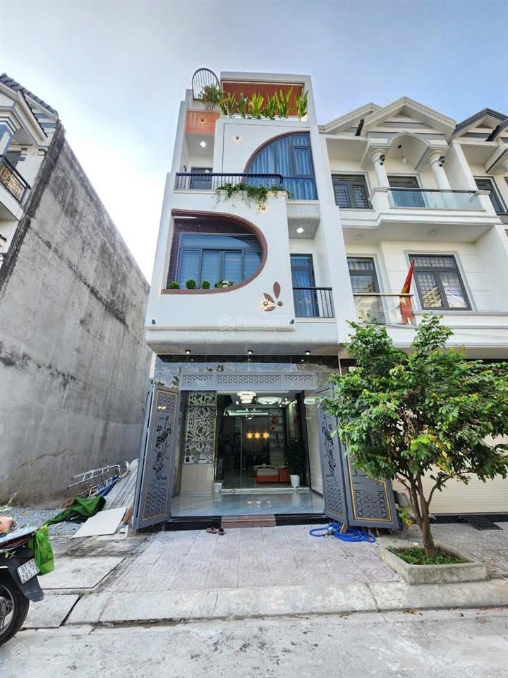 Bán nhà mới 1t2l 4.5x15m hoàn công, đường d1 kdc an phú 1 p. an phú, full nội thất