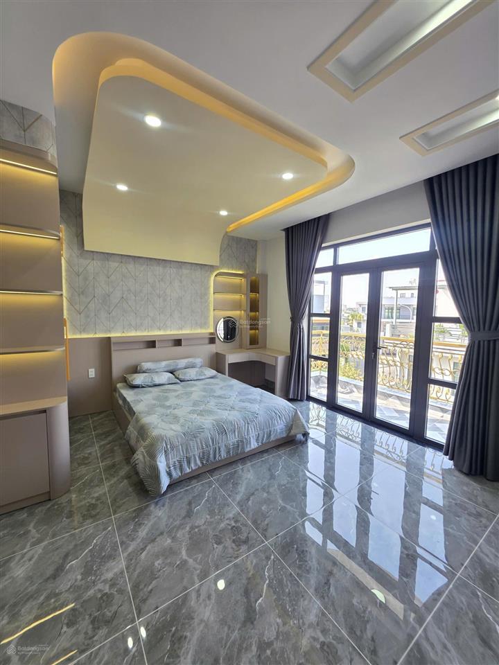 Bán nhà mới 1t3l 5x12.5m hoàn công, đường n2 kdc đông hòa c p. đông hòa, full nội thất