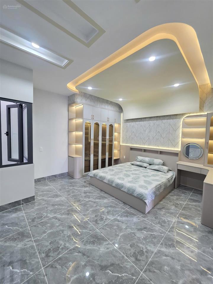 Bán nhà mới 1t3l 5x12.5m hoàn công, đường n2 kdc đông hòa c p. đông hòa, full nội thất