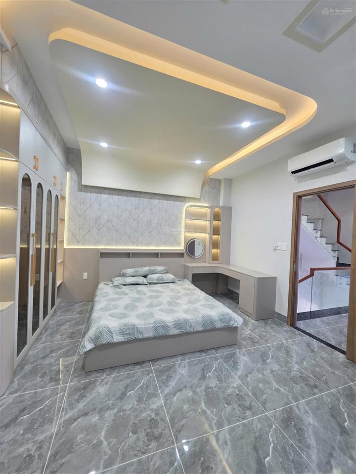 Bán nhà mới 1t3l 5x12.5m hoàn công, đường n2 kdc đông hòa c p. đông hòa, full nội thất